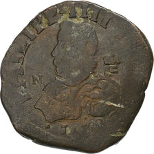 Kingdom of Naples, Philip IV, Grano, 1638, Naples, Rame, MB+, KM:73