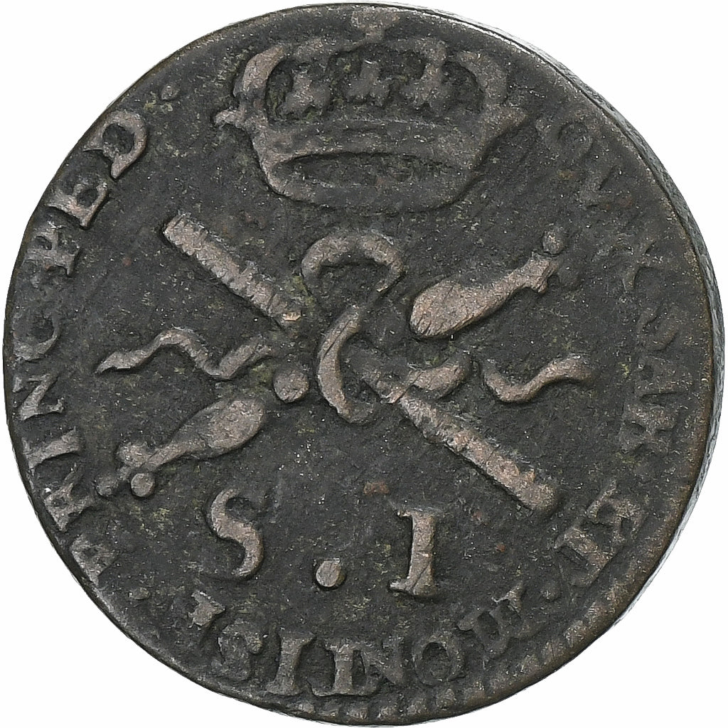 Kingdom of Sardinia, Vittorio Amedeo III, Soldo, 1792, Billon, VF(30-35), KM:65