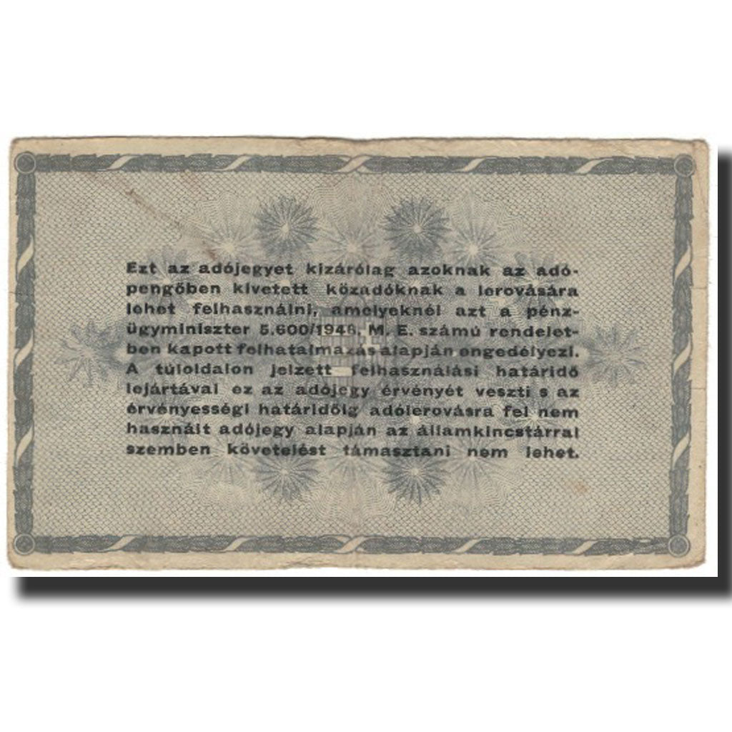 Banknot, Węgry, 50,000 (Ötvenezer) Adópengö, 1946, 1946-07-31, KM:138c