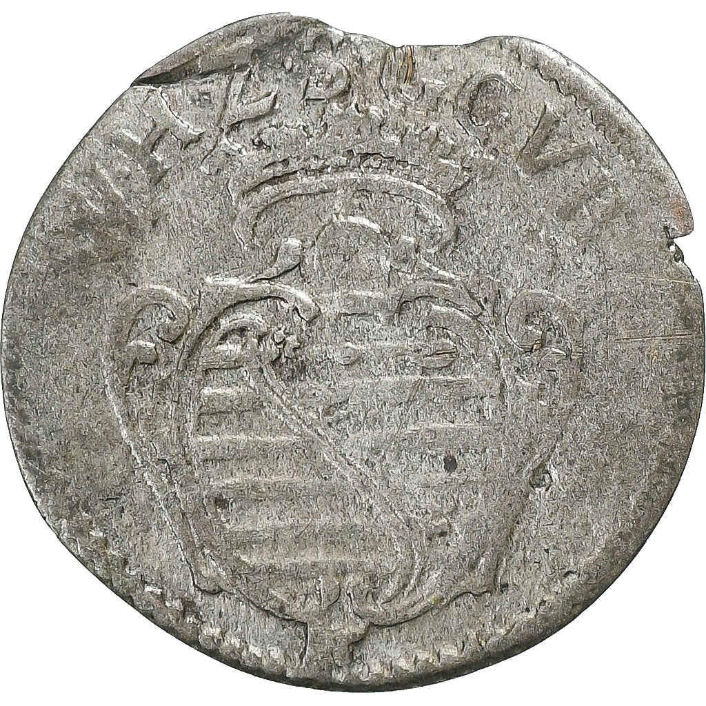 Germania, SAXE-WEIMAR, Wilhelm, Dreier, 1651, Weimar, Argento, BB, KM:9