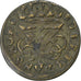 Dinamarca, Frederik IV, 2 Skilling, 1715, Lingote, EF(40-45), KM:4