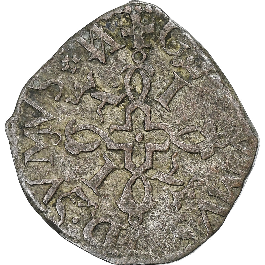 Lordship of Béarn, Antoine de Bourbon & Jeanne d'Albret, Liard, 1555-1562