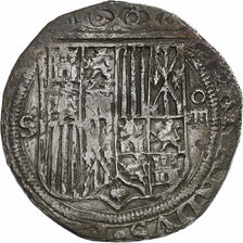 Spagna, Ferdinand & Isabella, 4 Réales, 1497-1566, Seville, Argento, BB