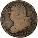 France, Louis XVI, 2 sols Français, 1792 / AN 4, Strasbourg, Cuivre, TB