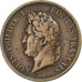 Colonies françaises, Louis-Philippe I, 5 Centimes, 1839, Paris, Bronze, TB+