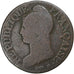 França, 5 Centimes, Dupré, AN 5, Paris, Cobre, VF(20-25), Gadoury:126, KM:640