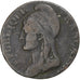 France, 5 Centimes, Dupré, AN 4, Paris, Petit module, Copper, VF(30-35)