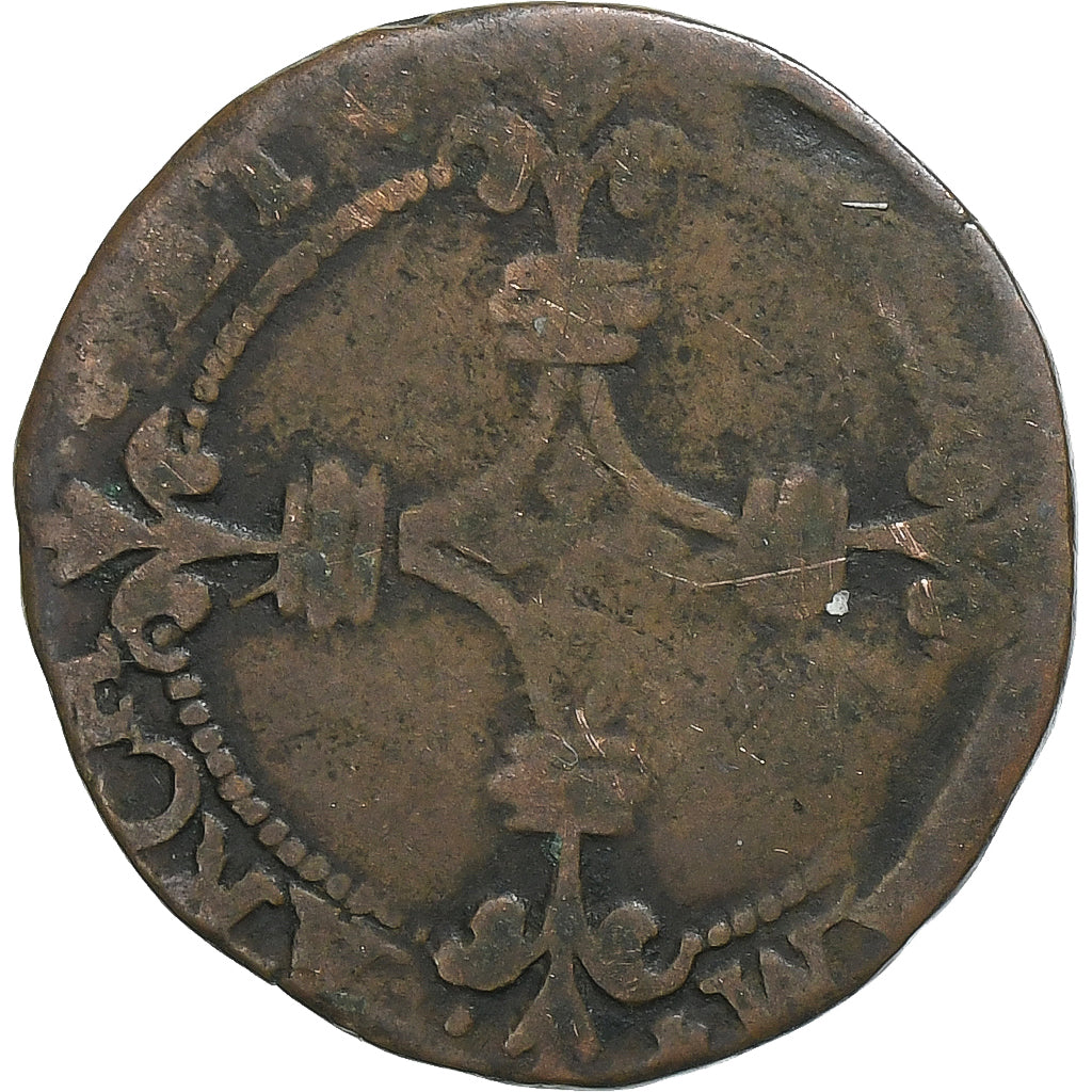 Archbishopric of Cambrai, Louis de Berlaimont, Double Denier, 1570-1596