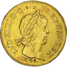 Frankrijk, Louis XIV, Double louis d'or à la mèche longue, 1648, Bordeaux