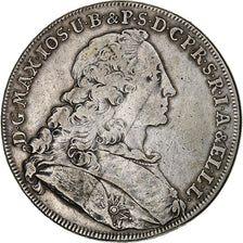 Electorate of Bavaria, Maximilian III Joseph, Thaler, 1754, Munich, Argento