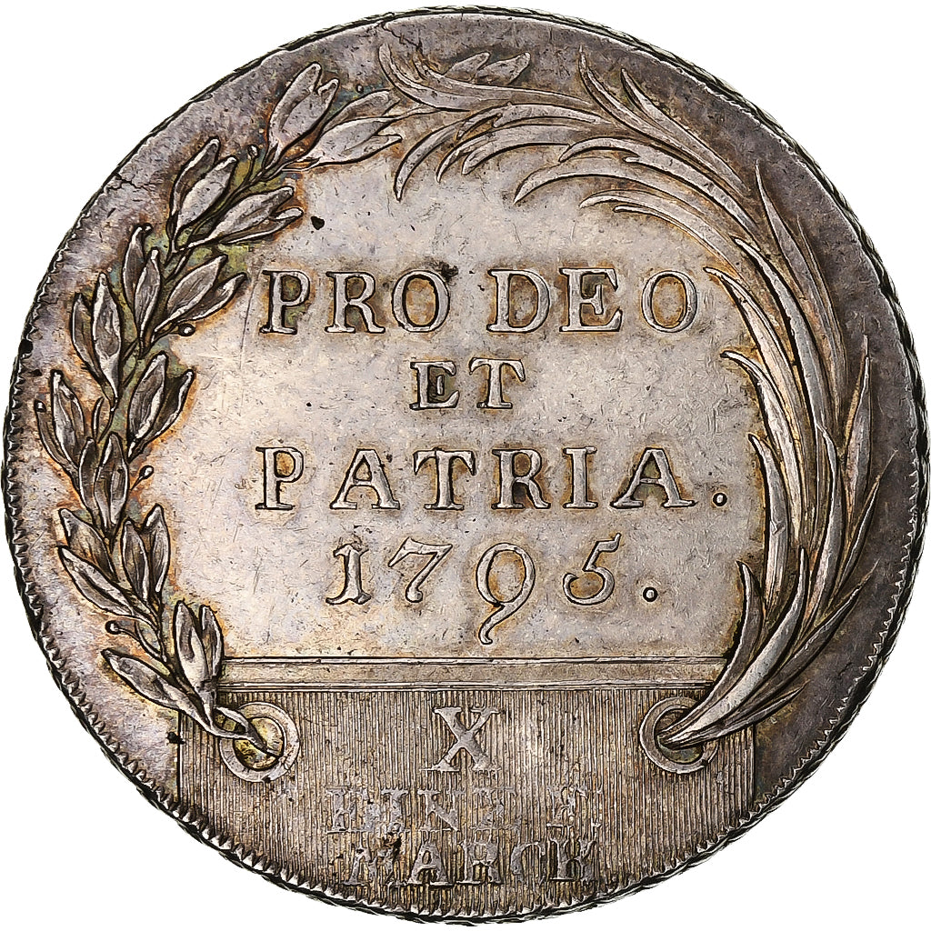 Germany, Adalbert von Harstall, Thaler, 1795, Fulda, Silver, AU(55-58)
