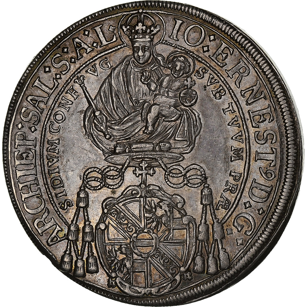 Bishopric of Salzburg, Johann Ernst von Thun, Thaler, 1694, Salzburg, Silver