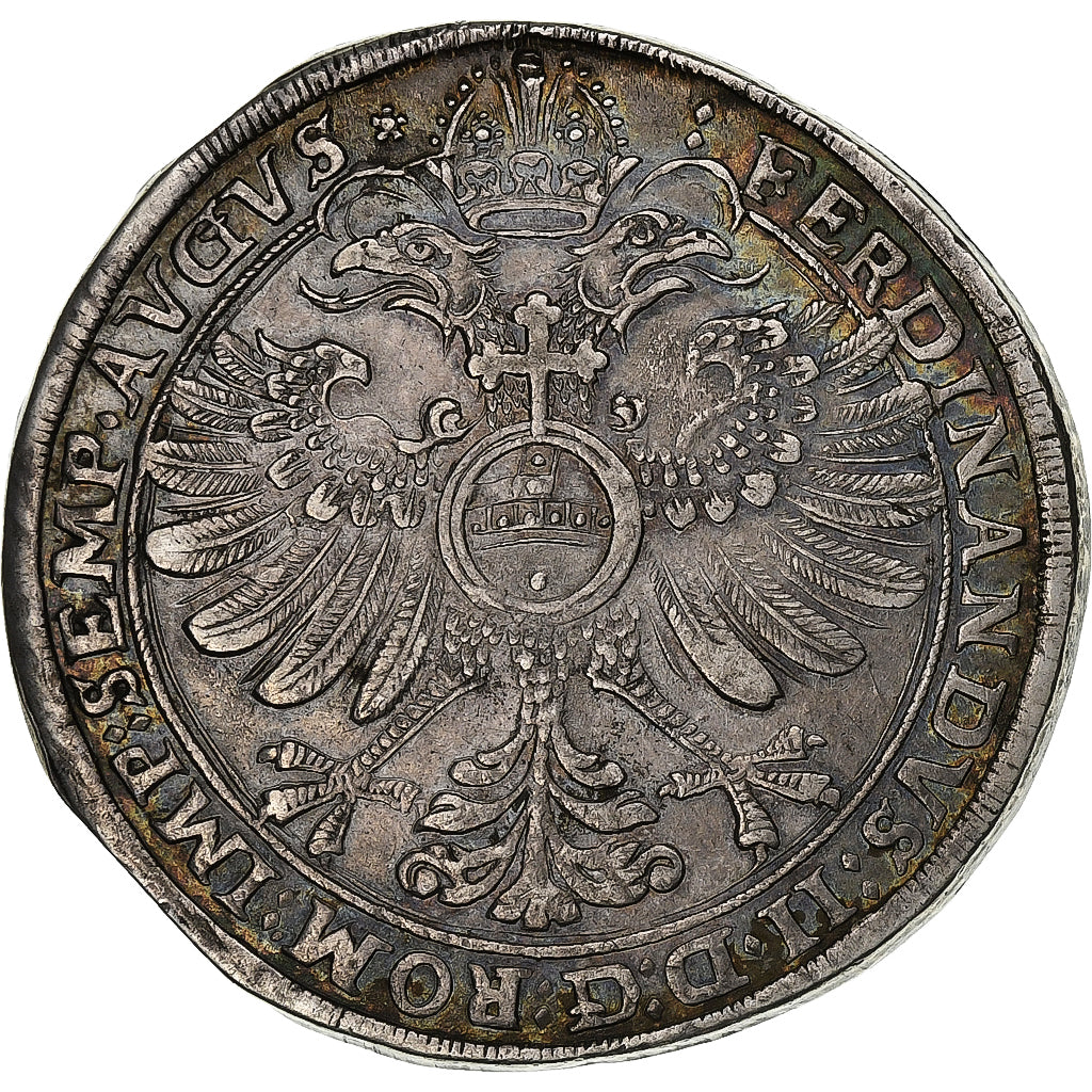 County of Erbach, Ferdinand II, Thaler, 1624, Erbach, Silver, AU(55-58), KM:11