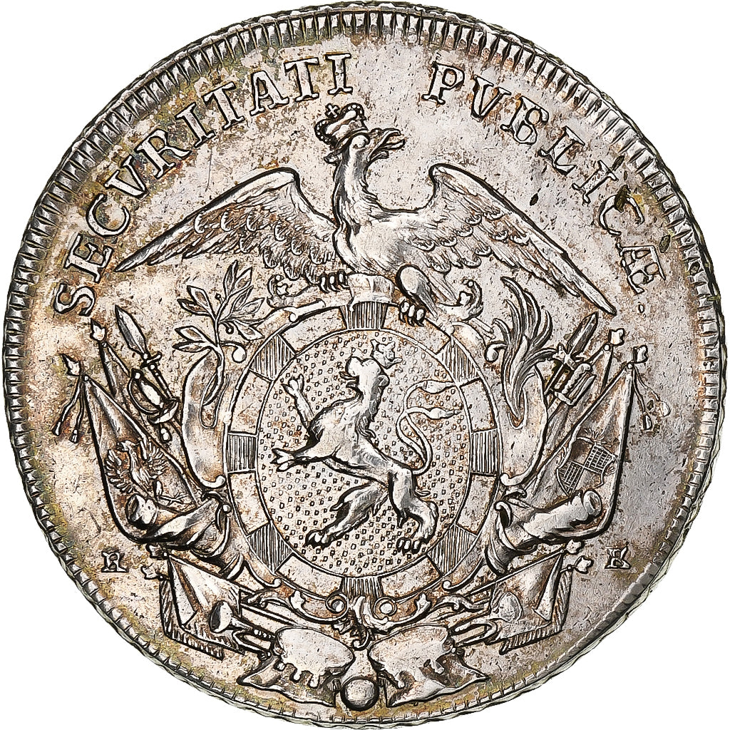 Duitsland, Charles Alexander, Thaler, 1765, Schwabach, Zilver, ZF+, KM:270