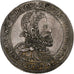 Áustria, Rudolf II, Thaler, 1603, Hall, Prata, AU(55-58), KM:37.1