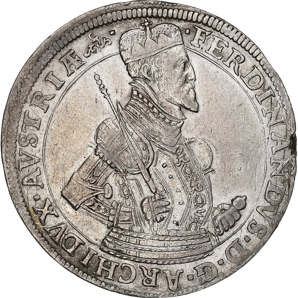 Comté du Tyrol, Ferdinand II, Thaler, 1577-1599, Hall, Argent, TTB+