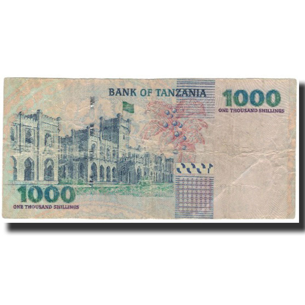 Banknote, Tanzania, 1000 Shilingi, Undated (2000), KM:36b, VG(8-10)