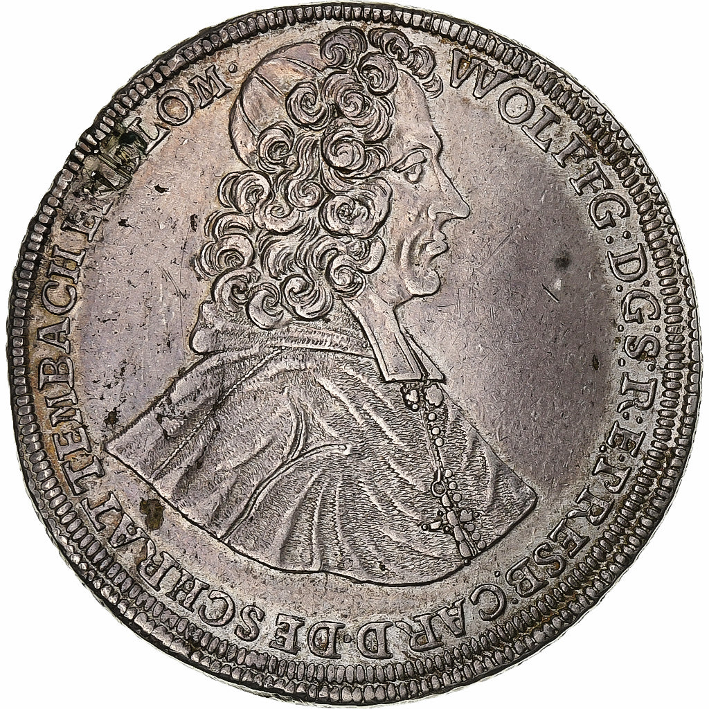 Bishopric of Olomouc, Wolfgang von Schrattenbach, Thaler, 1716, Kroměříž