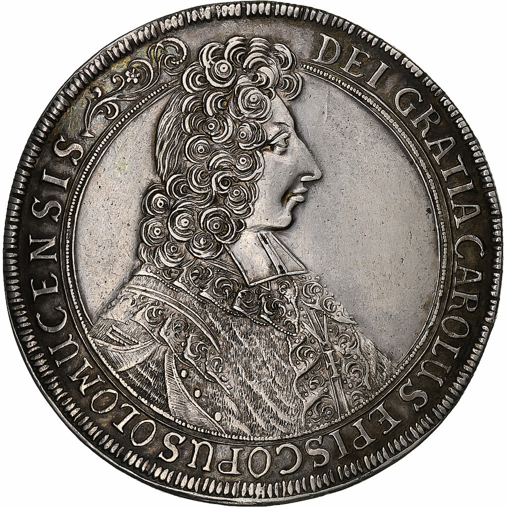 Austria, Charles III Joseph of Lorraine, Thaler, 1705, Kroměříž, Argento
