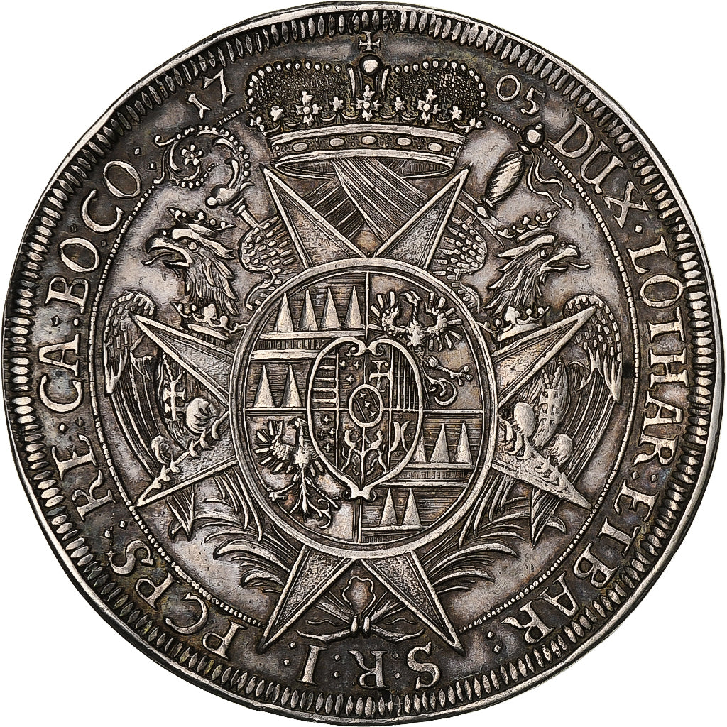 Austria, Charles III Joseph of Lorraine, Thaler, 1705, Kroměříž, Argento