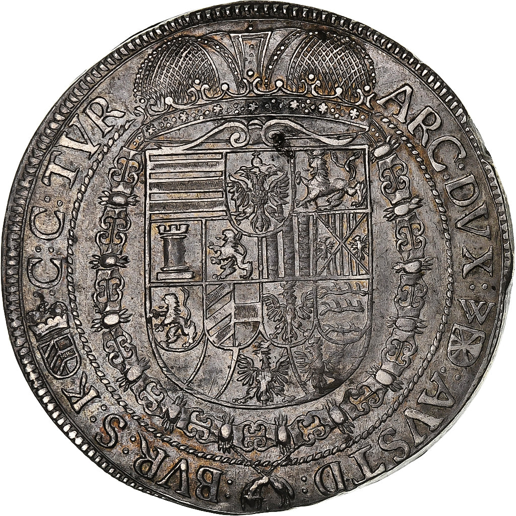 Áustria, Ferdinand III, Thaler, 1651, Vienna, Prata, AU(50-53), KM:975
