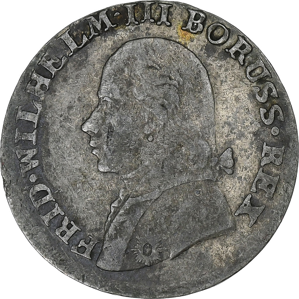 Kingdom of Prussia, Friedrich Wilhelm III, 3 Gröscher, 1805, Berlin, Billon