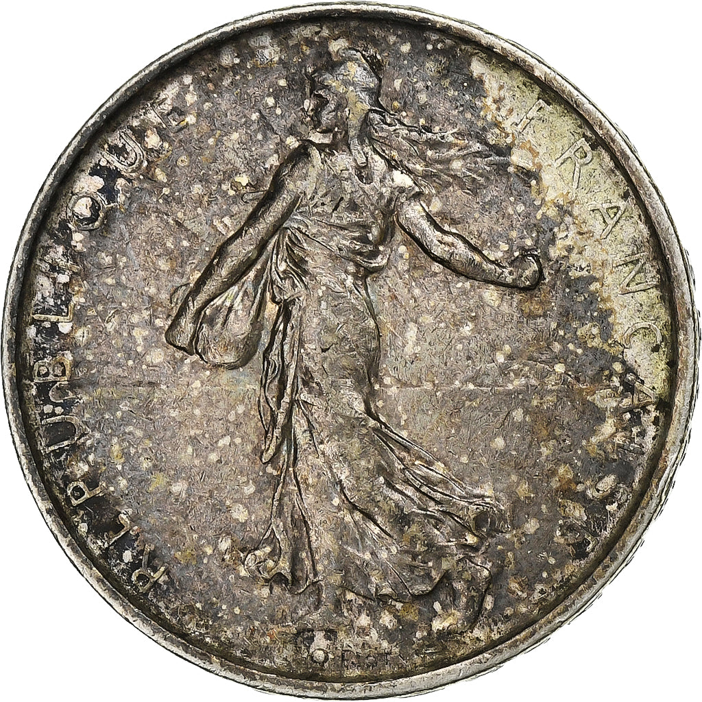 France, 5 Francs, Semeuse, 1964, Paris, Silver, EF(40-45), Gadoury:770, KM:926