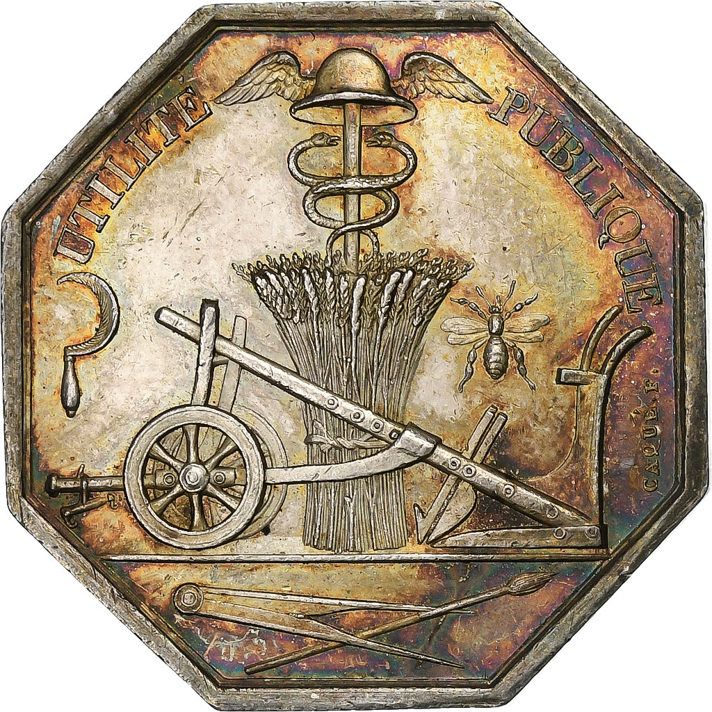 France, Token, Société d'agriculture commerce sciences et arts, Marne, Silver