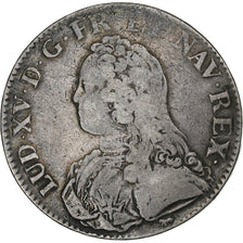 Francja, Louis XV, Ecu aux branches d'olivier, 1726, Paris, Srebro, VF(30-35)