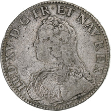 Francia, Louis XV, Ecu aux branches d'olivier, 1727, Paris, Argento, MB+