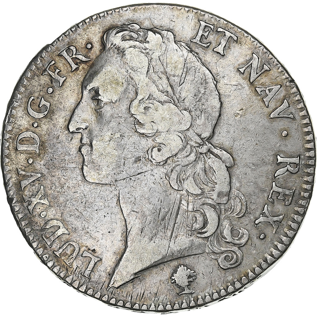 France, Louis XV, Écu au bandeau, 1765, Paris, Silver, VF(30-35), Gadoury:322