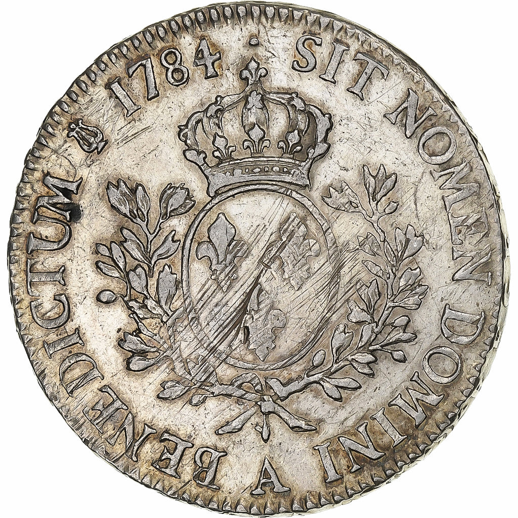 Frankreich, Louis XVI, Ecu aux branches d'olivier, 1784, Paris, Silber, SS