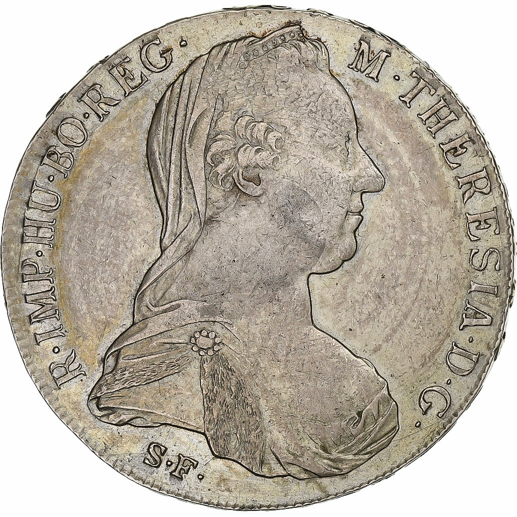 Austria, Maria Theresa, Thaler, 1780, Vienna, Restrike, Silver, AU(50-53), KM:T1