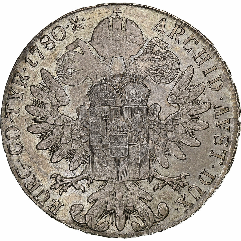 Austria, Maria Theresa, Thaler, 1780, Vienna, Restrike, Silver, AU(50-53), KM:T1