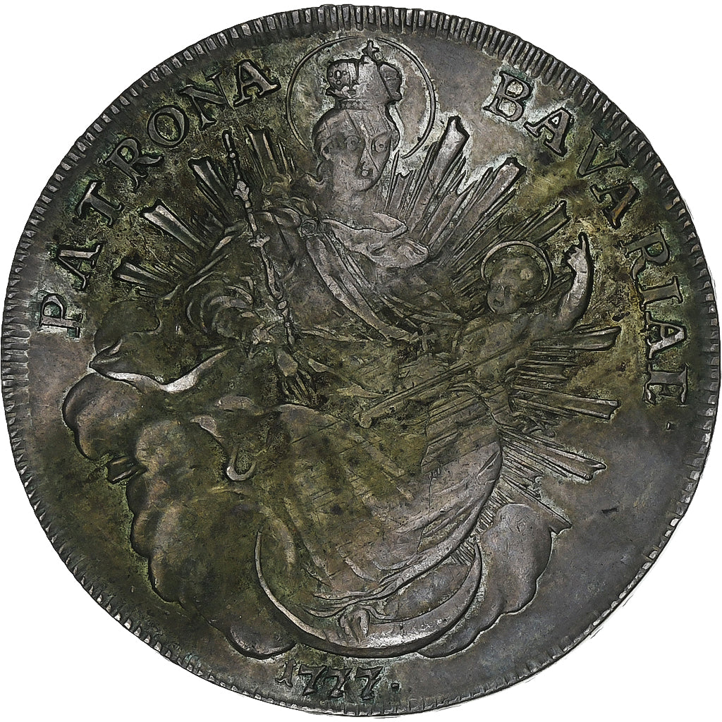 Electorate of Bavaria, Maximilian III Joseph, Thaler, 1777, Munich, Argento, BB