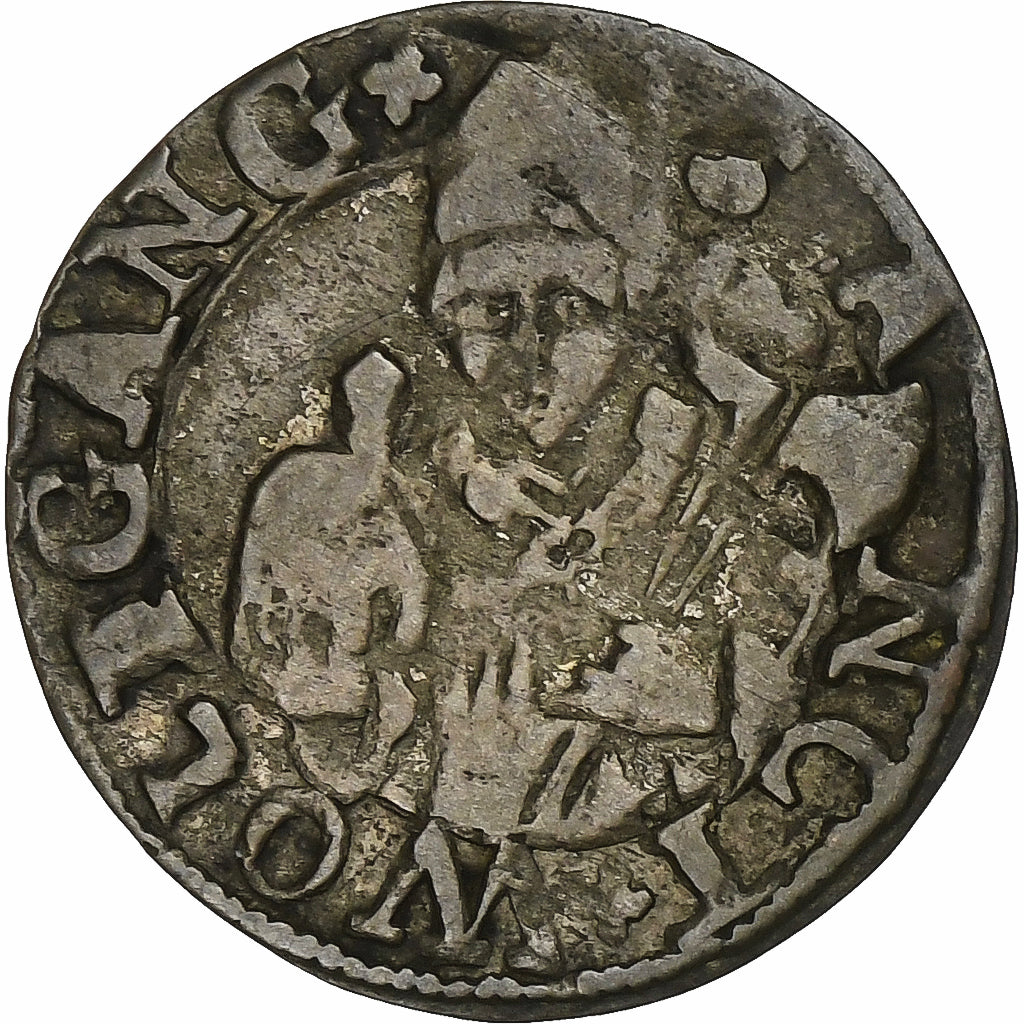 Switzerland, Schilling, 1597-1599, Zoug Canton, Billon, VF(30-35)