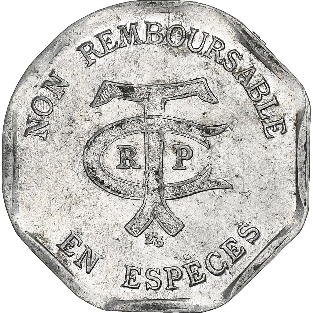France, Transport en commun, région parisienne, 20 Centimes, 1923, EF(40-45)