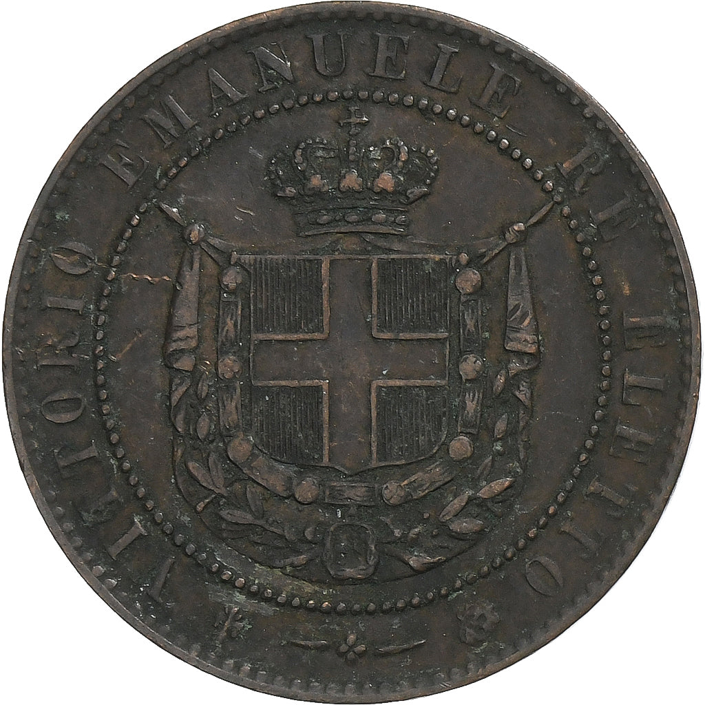 Italia, Provisional Government of Tuscany, Vittorio Emanuele II, 5 Centesimi