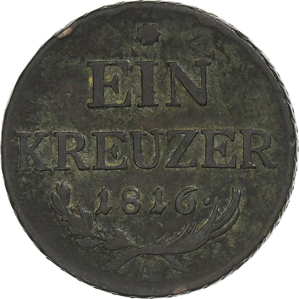 Austria, Franz I, Kreuzer, 1816, Vienna, Copper, VF(30-35), KM:2113