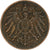 Germania, Wilhelm II, Pfennig, 1913, Berlin, Rame, BB, KM:10