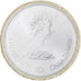 Canada, Elizabeth II, 10 Dollars, Soccer, 1976, Ottawa, Silver, MS(65-70)
