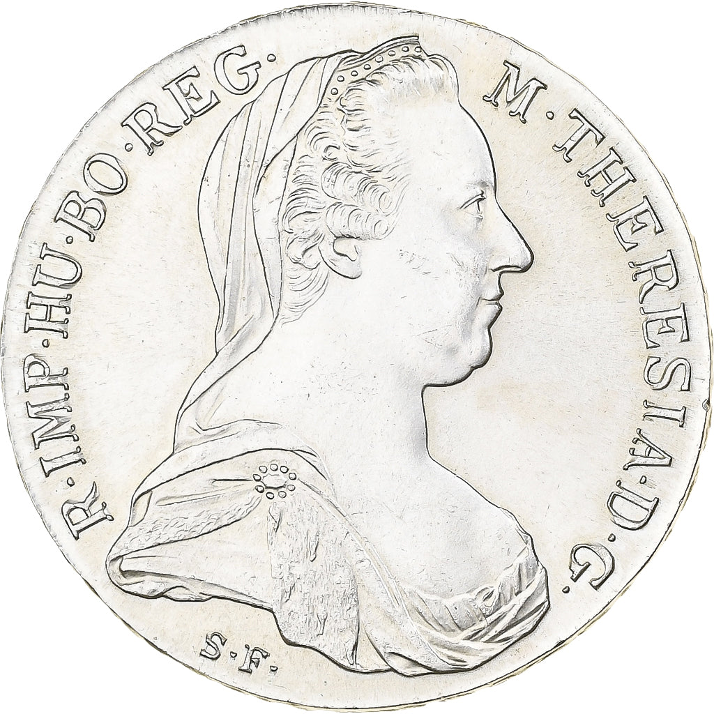 Austria, Maria Theresa, Thaler, 1780, Vienna, Restrike, Silver, AU(55-58), KM:T1