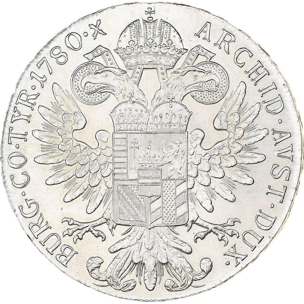 Austria, Maria Theresa, Thaler, 1780, Vienna, Restrike, Silver, AU(55-58), KM:T1