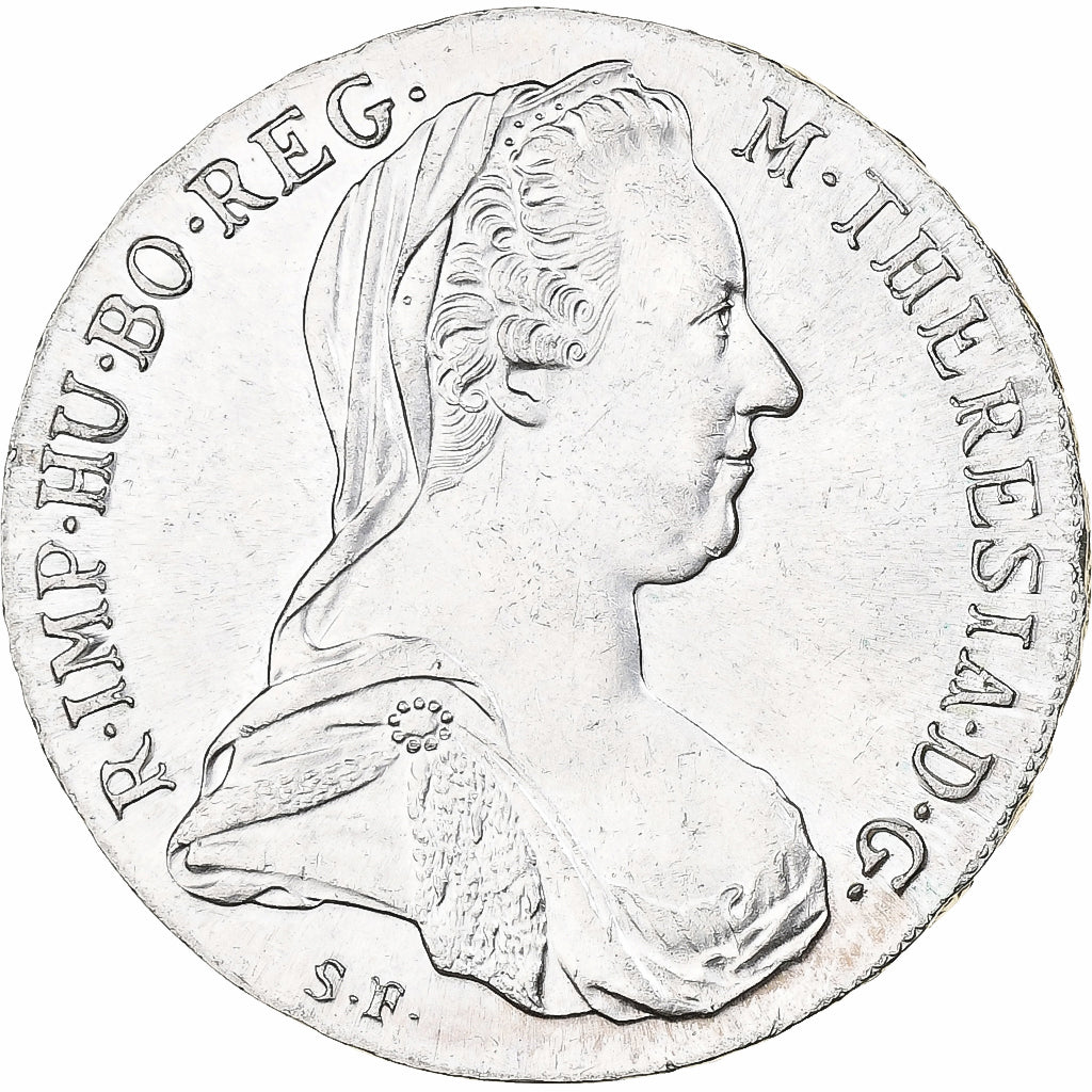 Österreich, Maria Theresa, Thaler, 1780, Vienna, Restrike, Silber, VZ, KM:T1