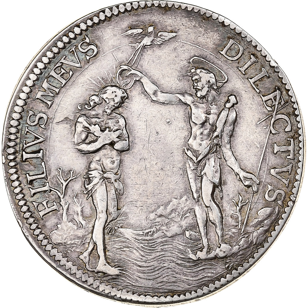 Grand Duchy of Tuscany, Cosimo III, Piastre, 1684, Florence, Zilver, ZF+