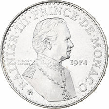 Monaco, Rainier III, 50 Francs, 1974, Monnaie de Paris, Silver, AU(55-58)