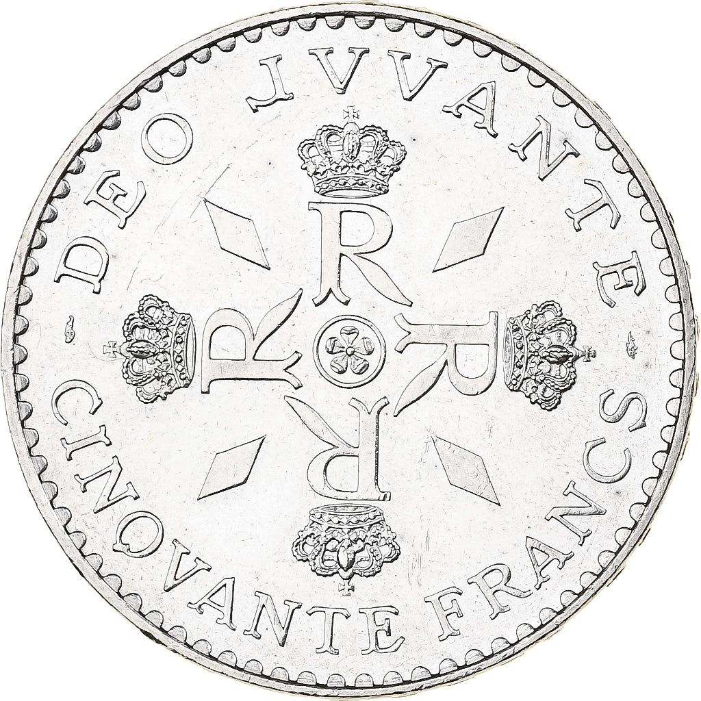 Monaco, Rainier III, 50 Francs, 1974, Monnaie de Paris, Silver, AU(55-58)