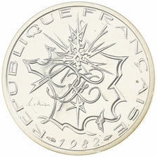 France, 10 Francs, Mathieu, 1982, Monnaie de Paris, Piéfort, Silver, MS(65-70)