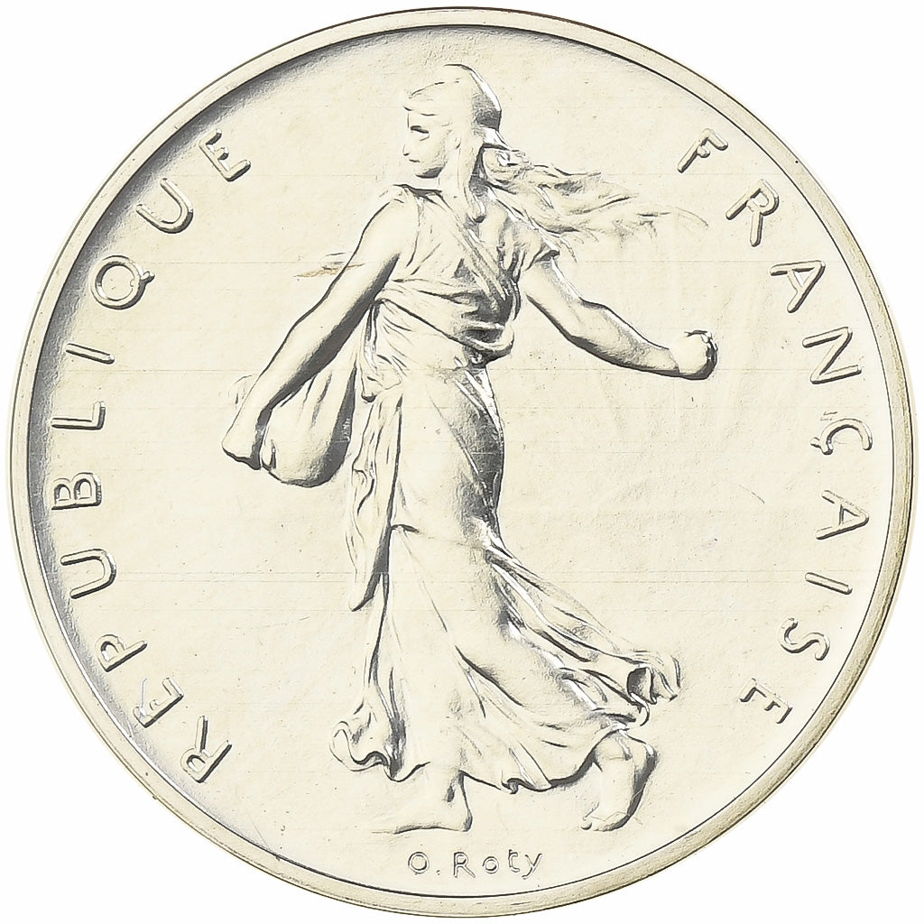 France, Franc, Semeuse, 1982, Monnaie de Paris, Piéfort, Silver, MS(65-70)
