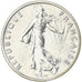 França, 1/2 Franc, Semeuse, 1982, Monnaie de Paris, Piéfort, Prata, MS(65-70)